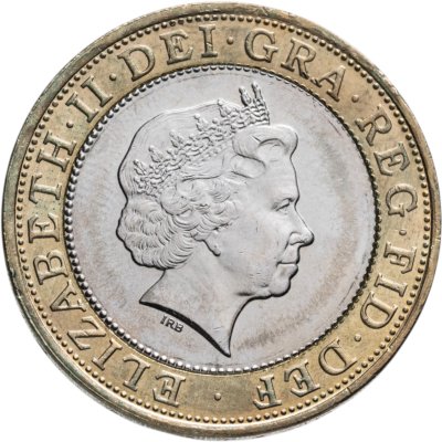 купить Великобритания 2 фунта (pounds) 2004