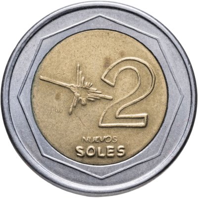 купить Перу 2 новых соля (nuevos soles) 1995