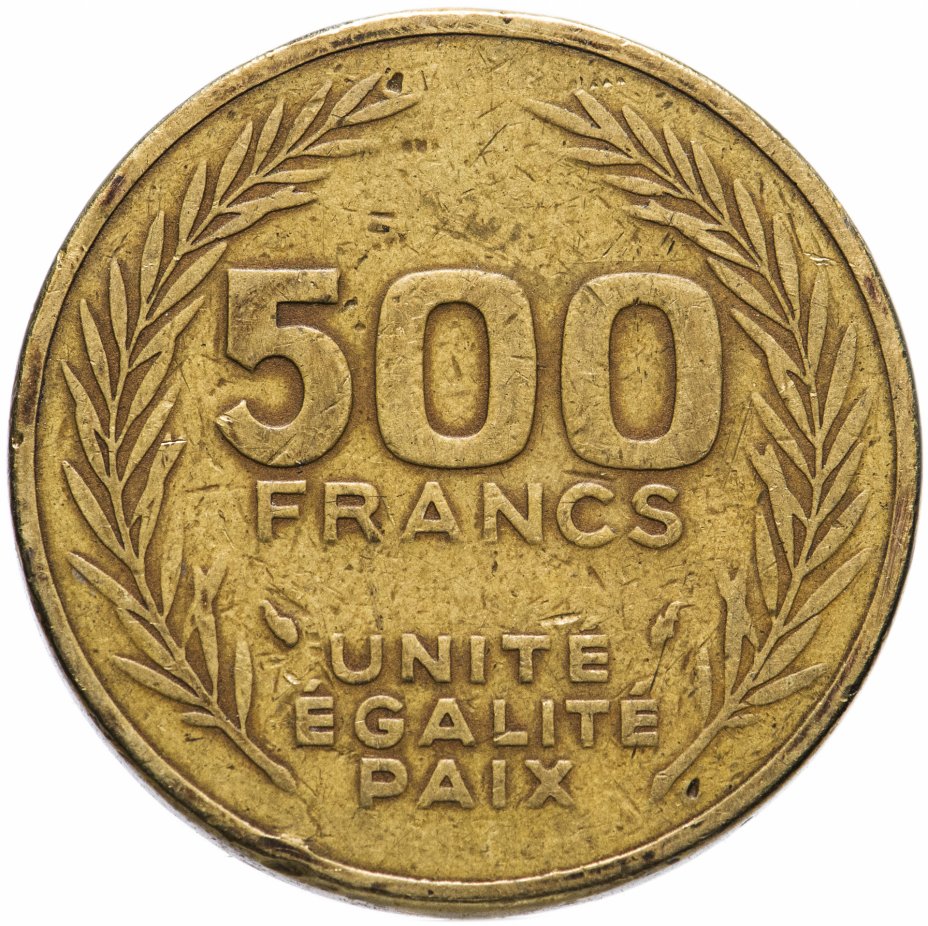 купить Джибути 500 франков (francs) 1991