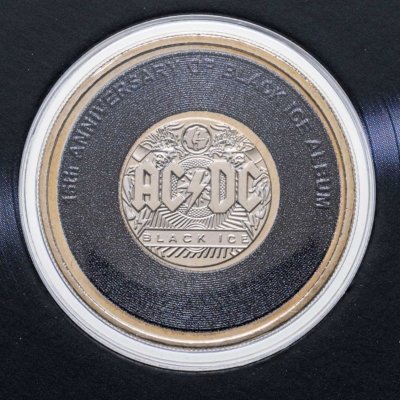 купить Австралия 20 центов (cents) 2023 "AC/DC - Black ice" в буклете