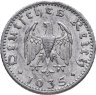 Купить Германия, Третий рейх 50 рейхспфеннигов 1935, знак монетного двора "A" — Берлин