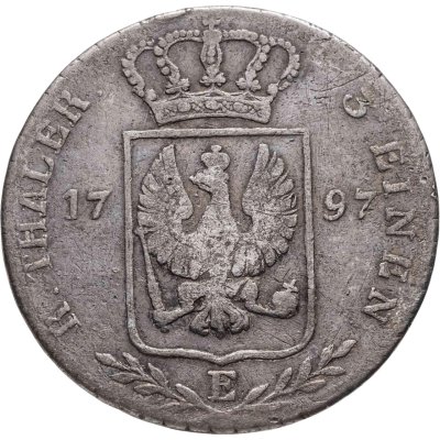 купить Германия, Пруссия 1/3 рейхсталера 1797