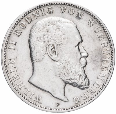 купить Германская империя (Вюртемберг) 3 марки 1908
