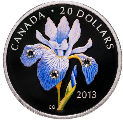 купить Канада 20 долларов 2013 «Ирис»