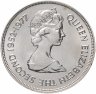 Купить Гернси 25 пенсов (pence) 1977   "25 лет правления Королевы Елизаветы II"