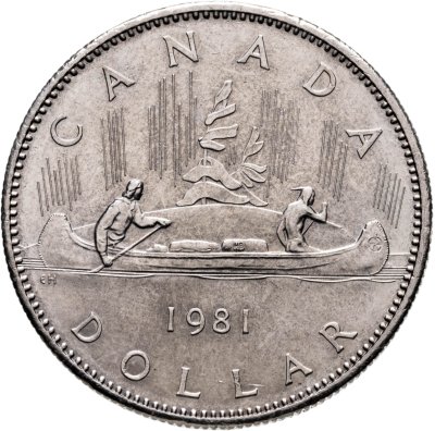 купить Канада 1 доллар (dollar) 1981