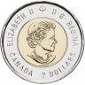 Купить Канада 2 доллара 2017 "Битва на хребте Вими"