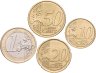 Купить Литва набор монет евро 2015-2017 (4 штуки)