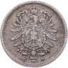 Купить Германия 20 пфеннигов (pfennig) 1874, знак монетного двора: "D" - Мюнхен