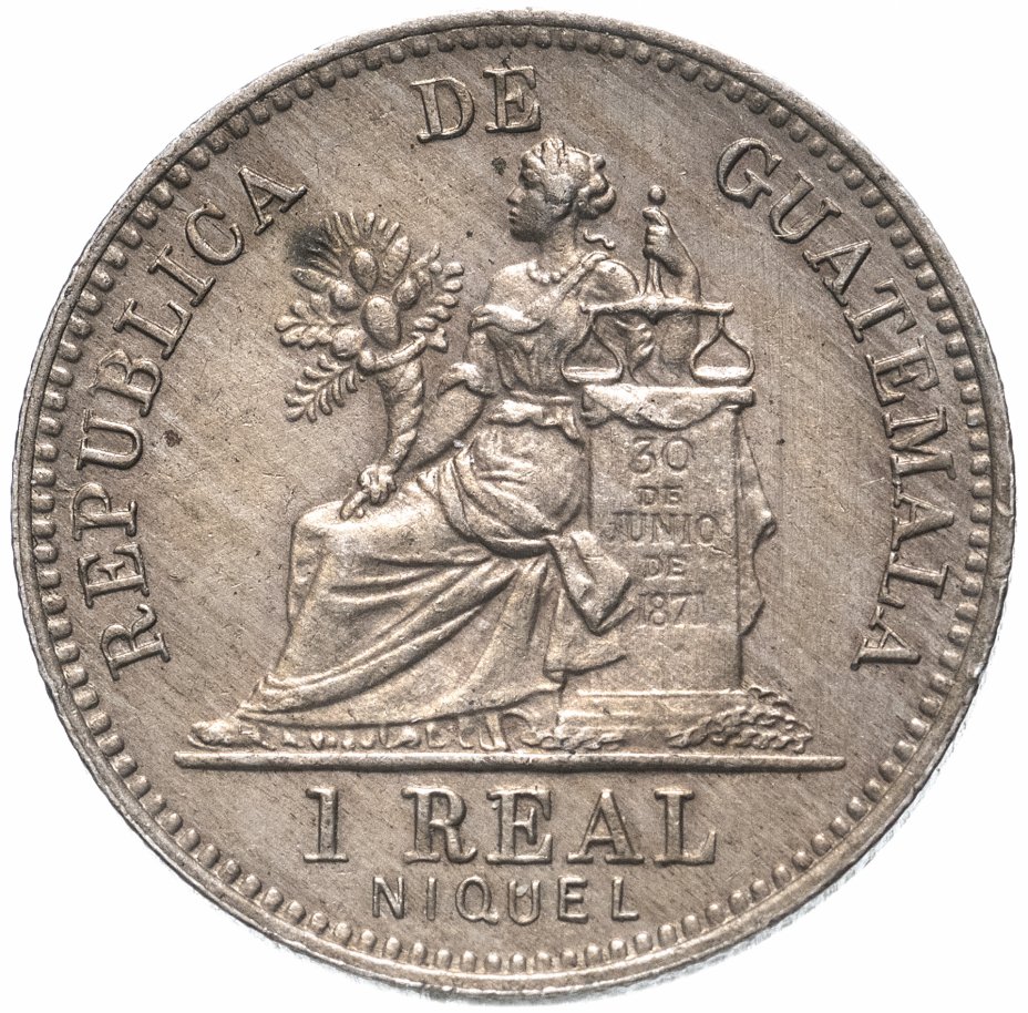 купить Гватемала 1 реал 1910