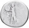 Купить Римская Империя Тит 79–81 гг денарий (реверс: Виктория идет влево)