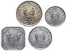 Купить Суринам набор центов 1962-1989 (4 штуки)