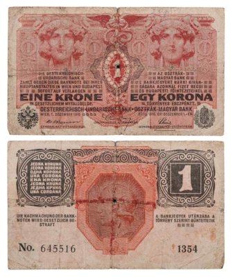 купить Австрия 1 крона 1916