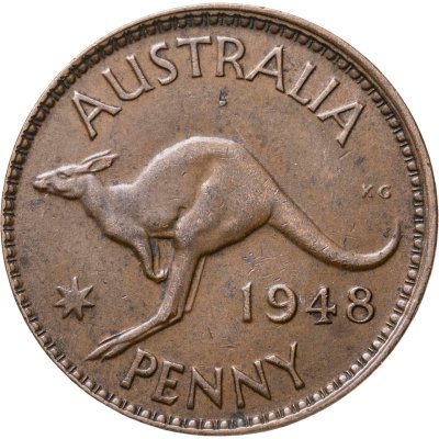 купить Австралия 1 пенни (penny) 1948