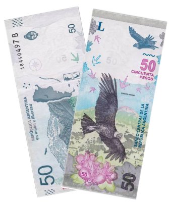 купить Аргентина 50 песо 2018 (2019)