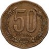Купить Чили 50 песо 1998
