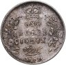 Купить Индия (Британская) 1 рупия 1907 колониальный надчекан