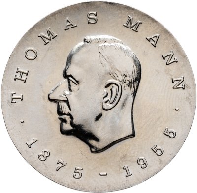 купить Германия (ГДР) 5 марок 1975 "100 лет со дня рождения Томаса Манна"