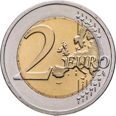 купить Люксембург 2 евро 2014 50-летие вступления на престол Великого Герцога Жана