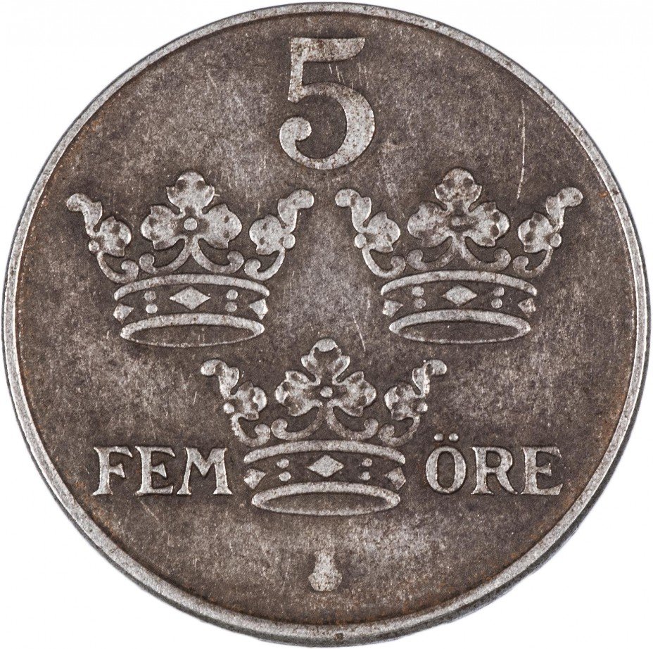 купить Швеция 5 эре 1948