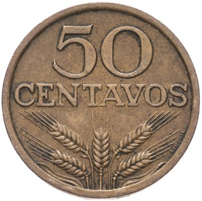 Купить Португалия 50 сентаво (centavos) 1973