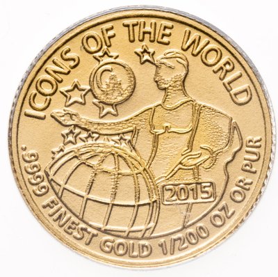 купить Руанда 10 франков 2015 Идущая Свобода