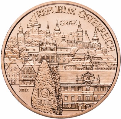 купить Австрия 10 евро 2012 Штирия