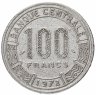 Купить Центральноафриканская республика 100 франков (francs) 1972