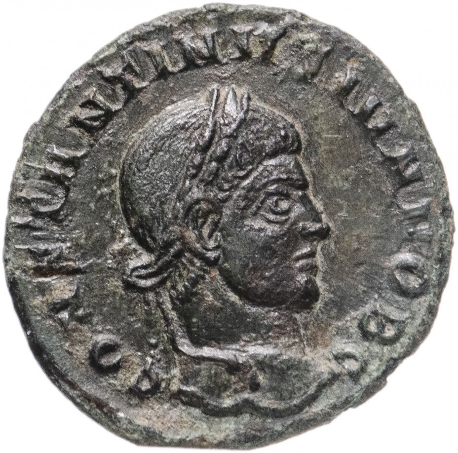 купить Римская Империя, Константин II, 317–340 гг, Нуммий (реверс: надпись внутри венка)