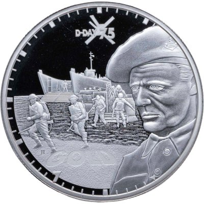 купить Олдерни 5 фунтов 2019 "75 лет высадке союзников в Нормандии"