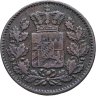 Купить Бавария 1 пфенниг 1860