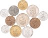 Купить Чехословакия набор из 11 монет 1, 5, 10, 20, 50 геллеров, 1, 2, 5 крон 1949-1985