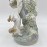 Купить Статуэтка "Девушка с корзиной цветов и щенком", фарфор, роспись, NAO Porcelain, Испания, 1970-1990 гг.