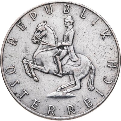 купить Австрия 5 шиллингов (shilling) 1960