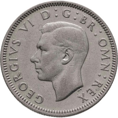 купить Великобритания 1 шиллинг (shilling) 1941 Шотландский шиллинг - лев, сидящий на короне