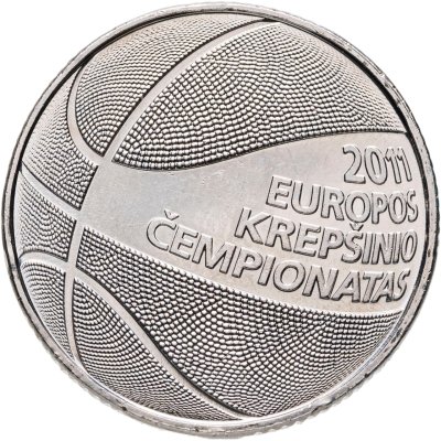 купить Литва 1 лит 2011 "Чемпионат Европы по баскетболу"