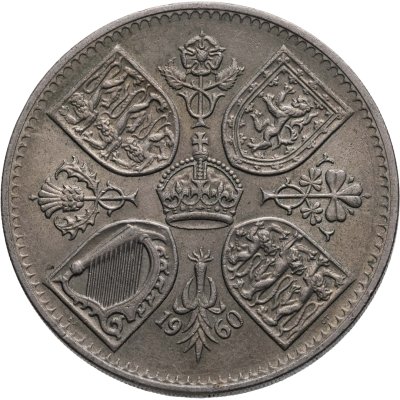 купить Великобритания 5 шиллингов (1 крона) 1960 "Британская выставка в Нью-Йорке"