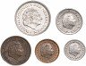 Купить Нидерланды набор монет 1950-1980 (5 штук)