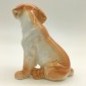 Купить Статуэтка "Щенок лабрадора", фаянс, роспись, Румыния, 1960-1980 гг.