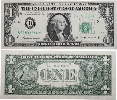 купить США 1 доллар 1969B года (Pick 349c) B-Нью Йорк