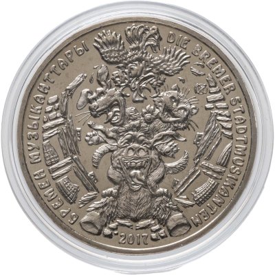 купить Казахстан 100 тенге 2017 "Бременские музыканты", в буклете