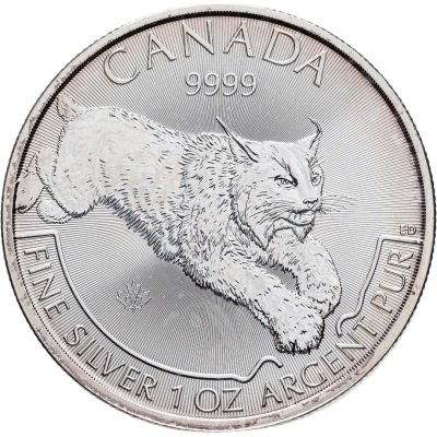 купить Канада 5 долларов (dollars) 2017 "Дикая фауна Канады - Рысь"