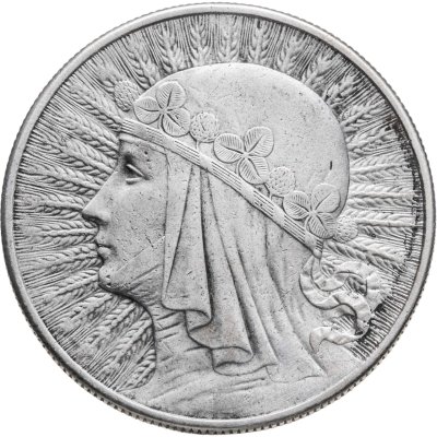 купить Польша 10 злотых (zlotych) 1932 без обозначения монетного двора - Лондон