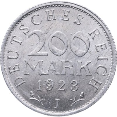 купить Германия 200 марок 1923 "J" - Гамбург