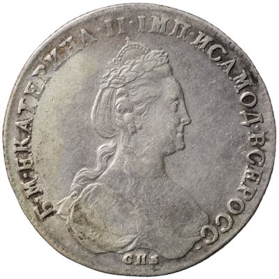 купить 1 рубль 1781 СПБ - И З [Биткин #230]