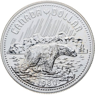 купить Канада 1 доллар (dollar) 1980 "100 лет Арктическим территориям"