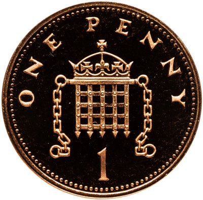 купить Великобритания 1 пенни (penny) 1989