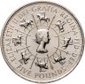 Купить Великобритания 5 фунтов (pounds) 1993  40 лет правления Елизаветы II
