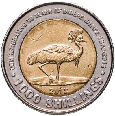купить Уганда 1000 шиллингов 2012 "50 лет Независимости"