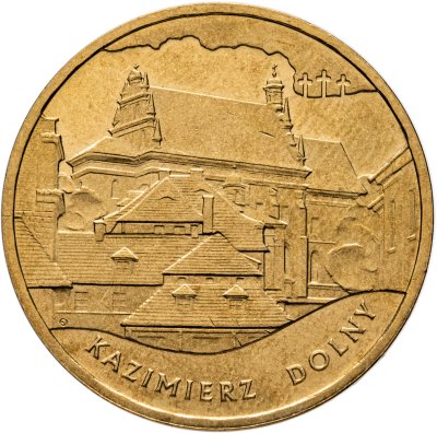 купить Польша 2 злотых 2008 "Памятники Польши - Казимеж-Дольны"